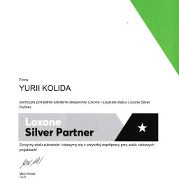 Zostaliśmy partnerem Loxone Electronics GmbH