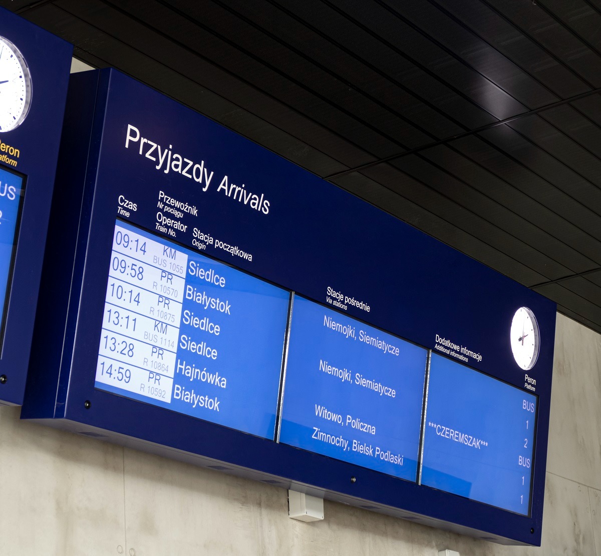 Wyświetlacz zbiorczy stacyjny IPI 6 PKP PLK producenta DYSTEN