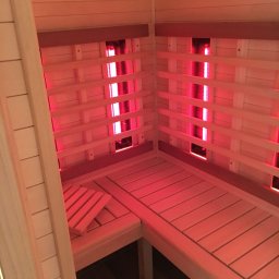 sauna z promiennikami infrared