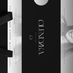Patryk Markowski - markovsky.co - Elegancki, czarno-biały projekt identyfikacji wizualnej Olendzka Paulina, prezentujący logo i dane kontaktowe na minimalistycznym tle z elementami fotografii.
