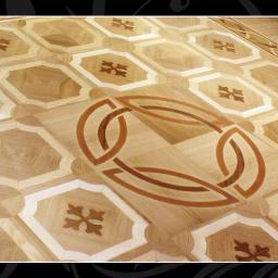 Podłogi pałacowe intersja