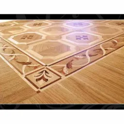 Podłogi pałacowe intarsja