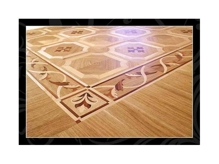 Podłogi pałacowe intarsja