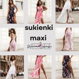 Sukienki maxi to idealny wybór na letnie przyjęcia okolicznościowe. Nasza nowa kolekcja sprawdzi jako stylizacja na wesele, na urodziny, chrzest czy inne ważne wydarzenia. 🎉
