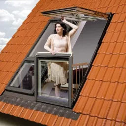 Okno balkonowe FAKRO