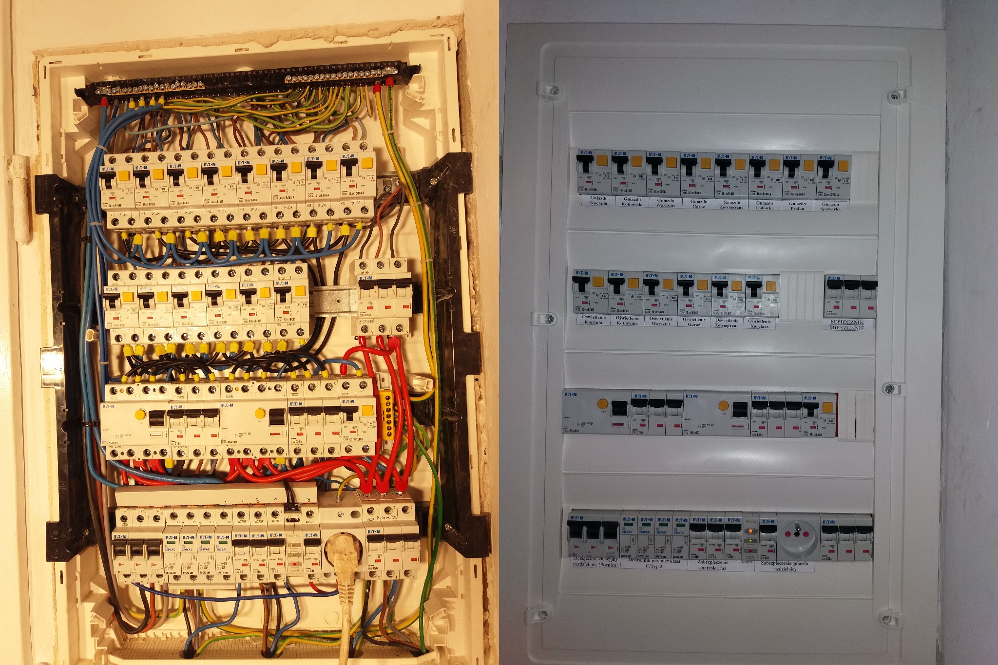 Rozdzielnica w małym domku