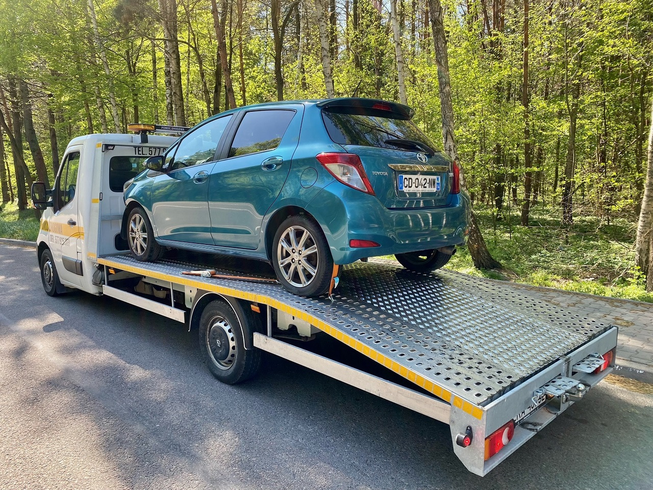 Transport Toyoty Yaris!