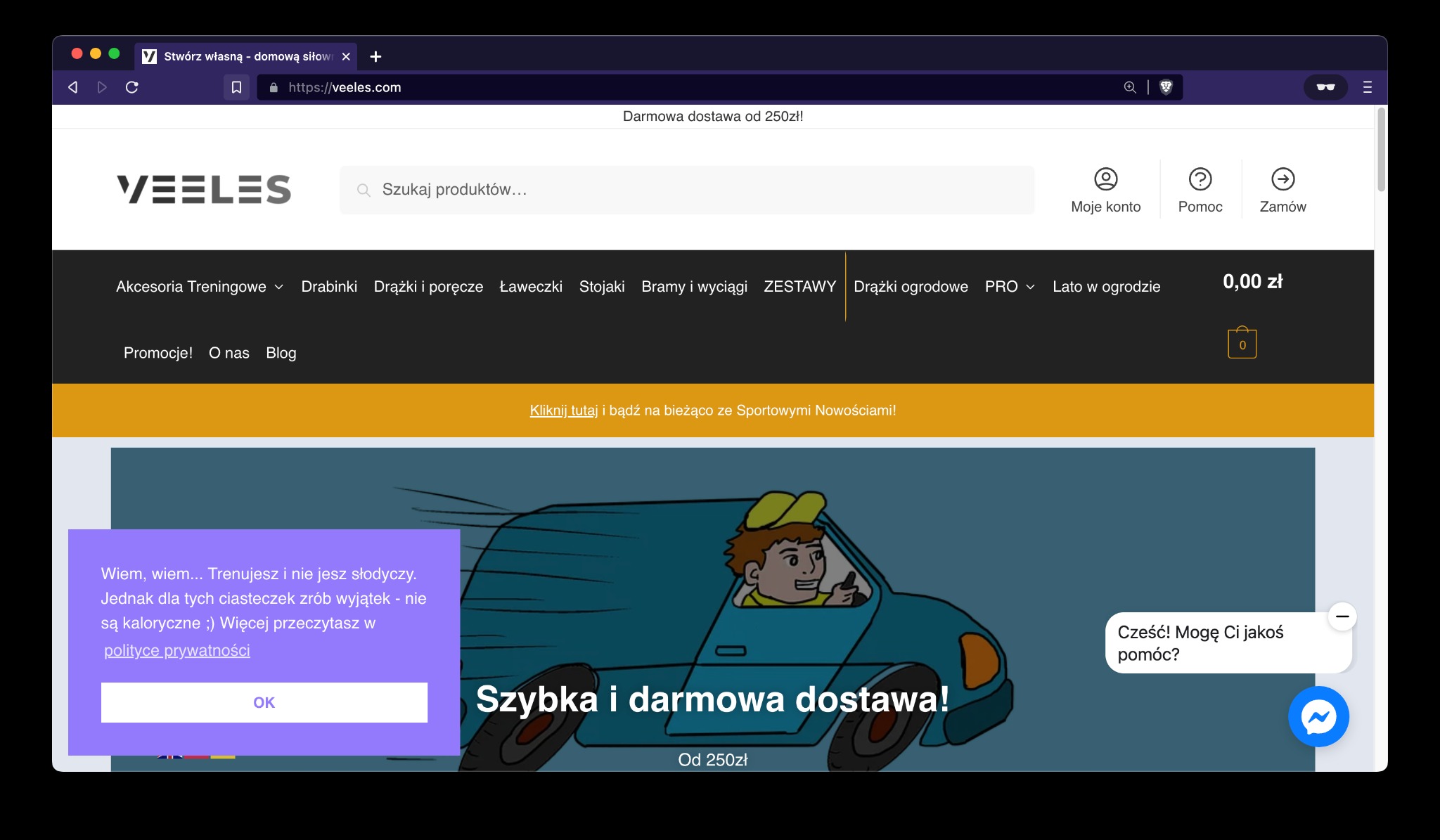 Potrzebujesz sklep internetowy? Załatwione - daj mi znać :)