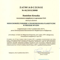 Biuro Obsługi Nieruchomości Kruszka Stanisław - Pierwszorzędne Świadectwa Energetyczne Włocławek