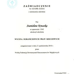 Biuro Obsługi Nieruchomości Kruszka Stanisław - Świadectwa energetyczne Włocławek