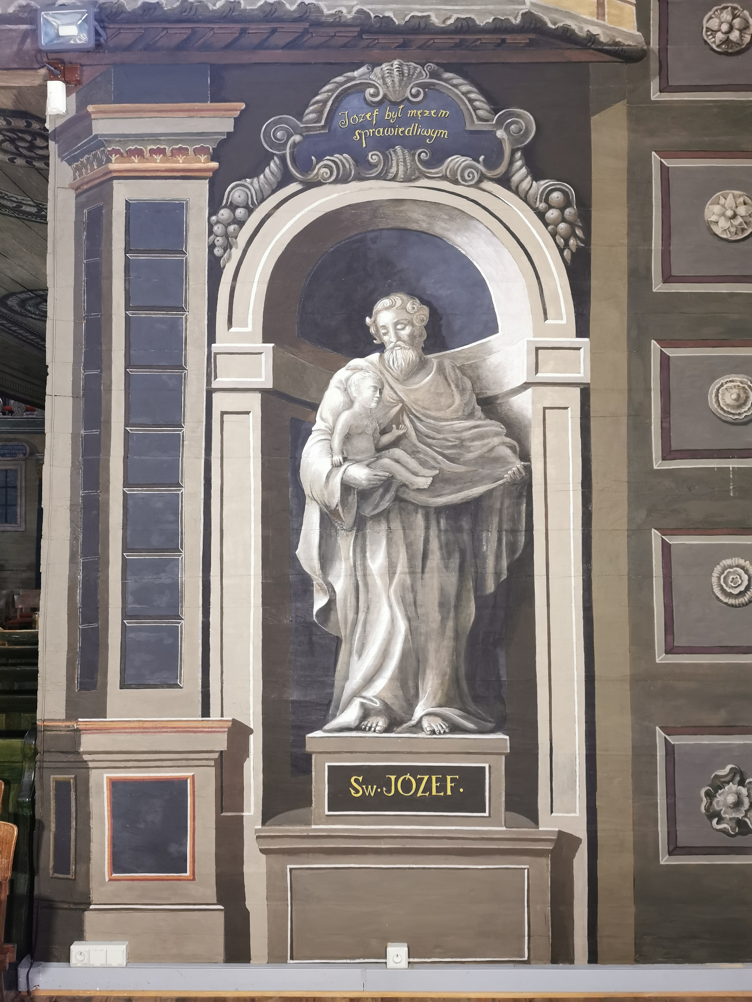 Konserwacja malarstwa temperowego Mariańskie Porzecze.