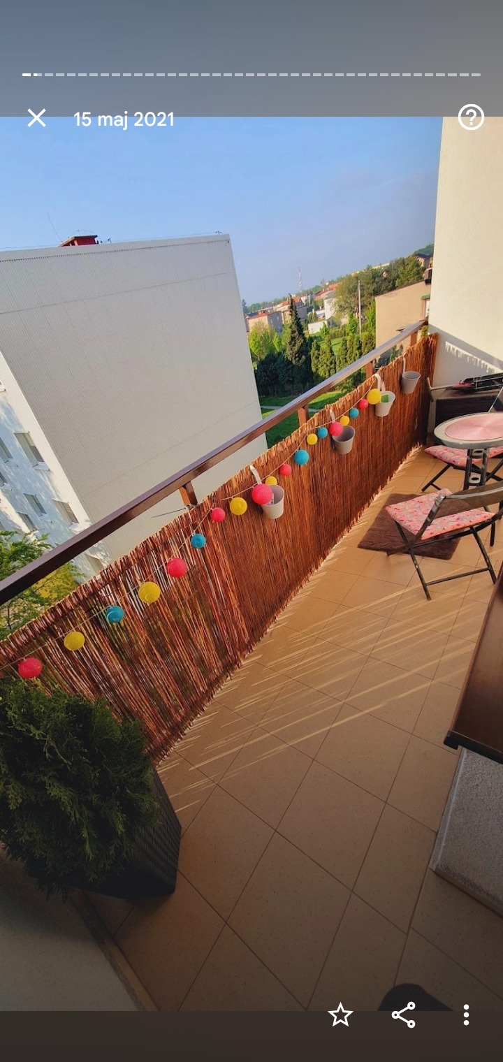 Aranżacja balkonu w bloku :)