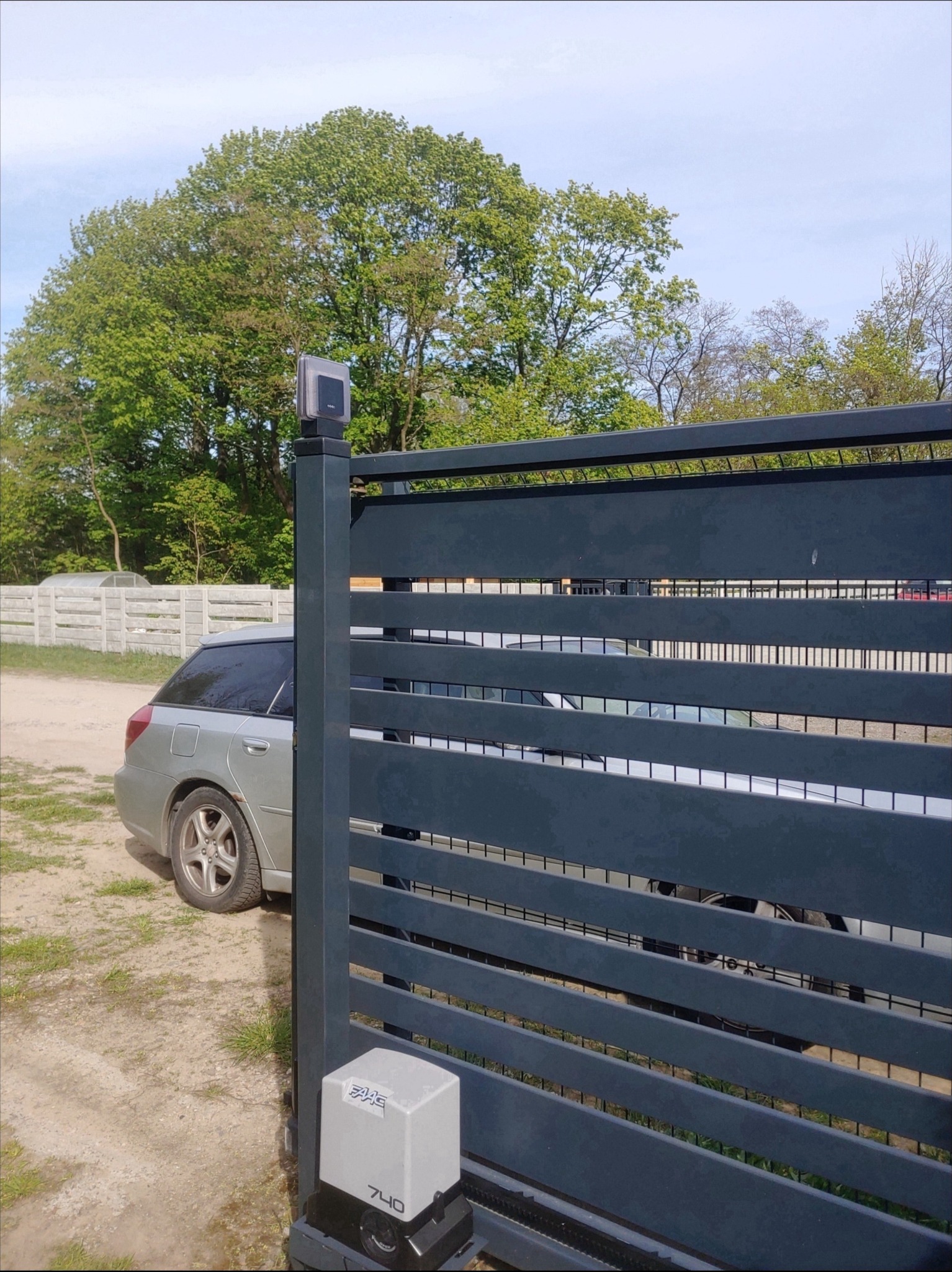 Montaż napędu FAAC 740