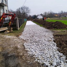 Niwelacja terenu Tomice 4