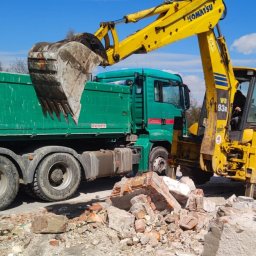 Niwelacja terenu Tomice 1