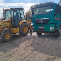 Niwelacja terenu Tomice 2