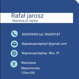 rafal jarosz naprawa pc laptop - Naprawa Komputerów Warszawa