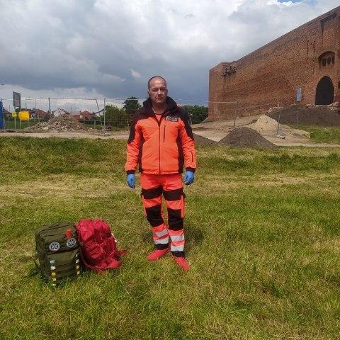 wyścigi rowerowe zabezpieczenie