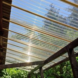 Nowy daszek zrobiony z plexi wraz z wymianą listew 