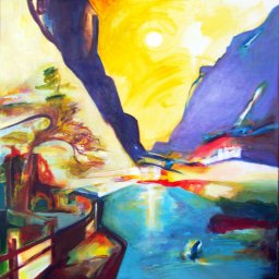 Tytuł: "Jezioro Glendalough"