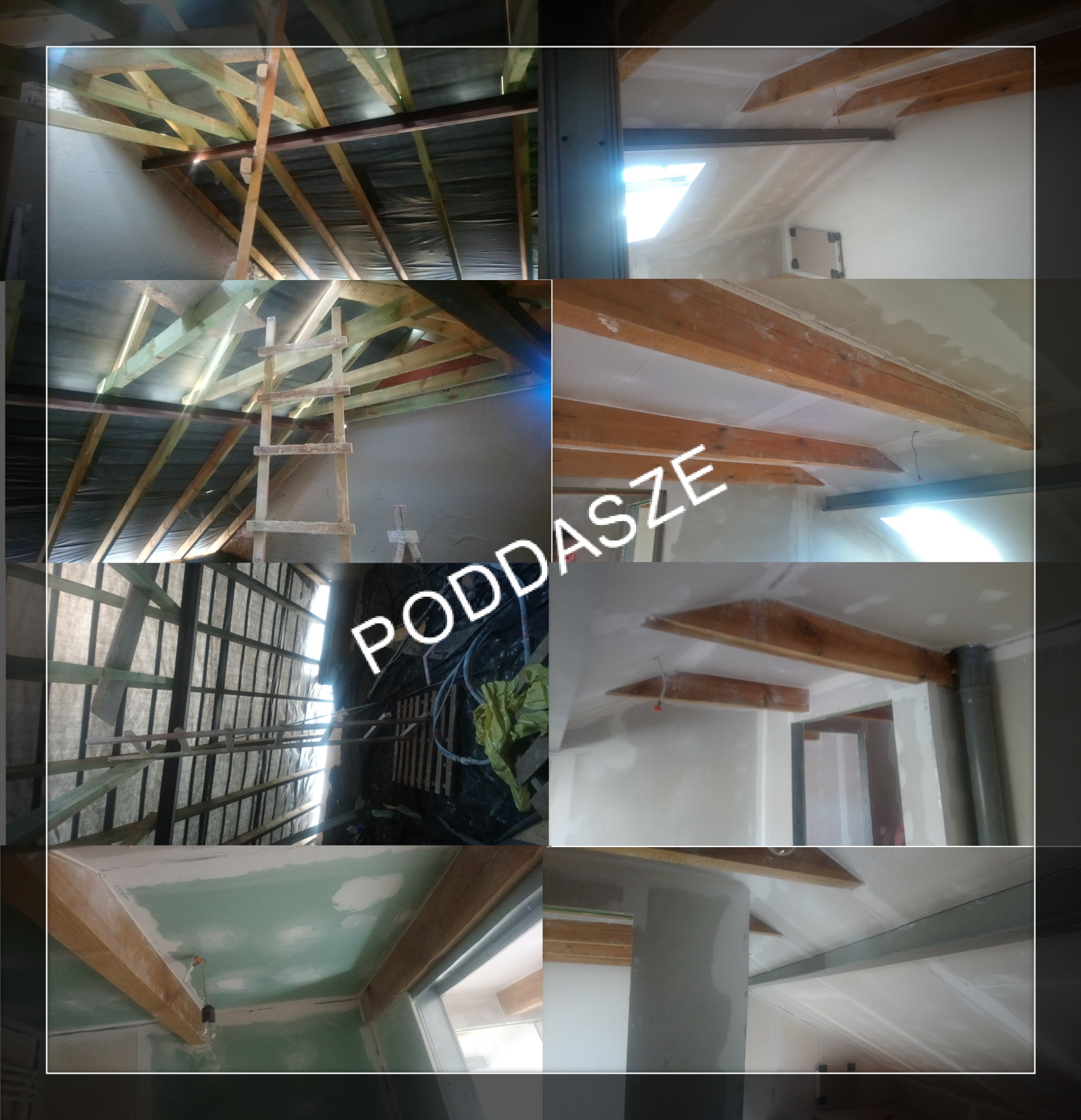Płyty gk poddasza itp.
