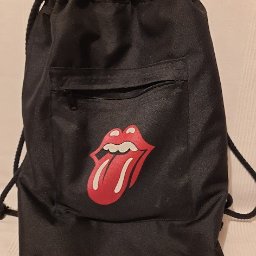 ręcznie malowany znak The Rolling-Stones