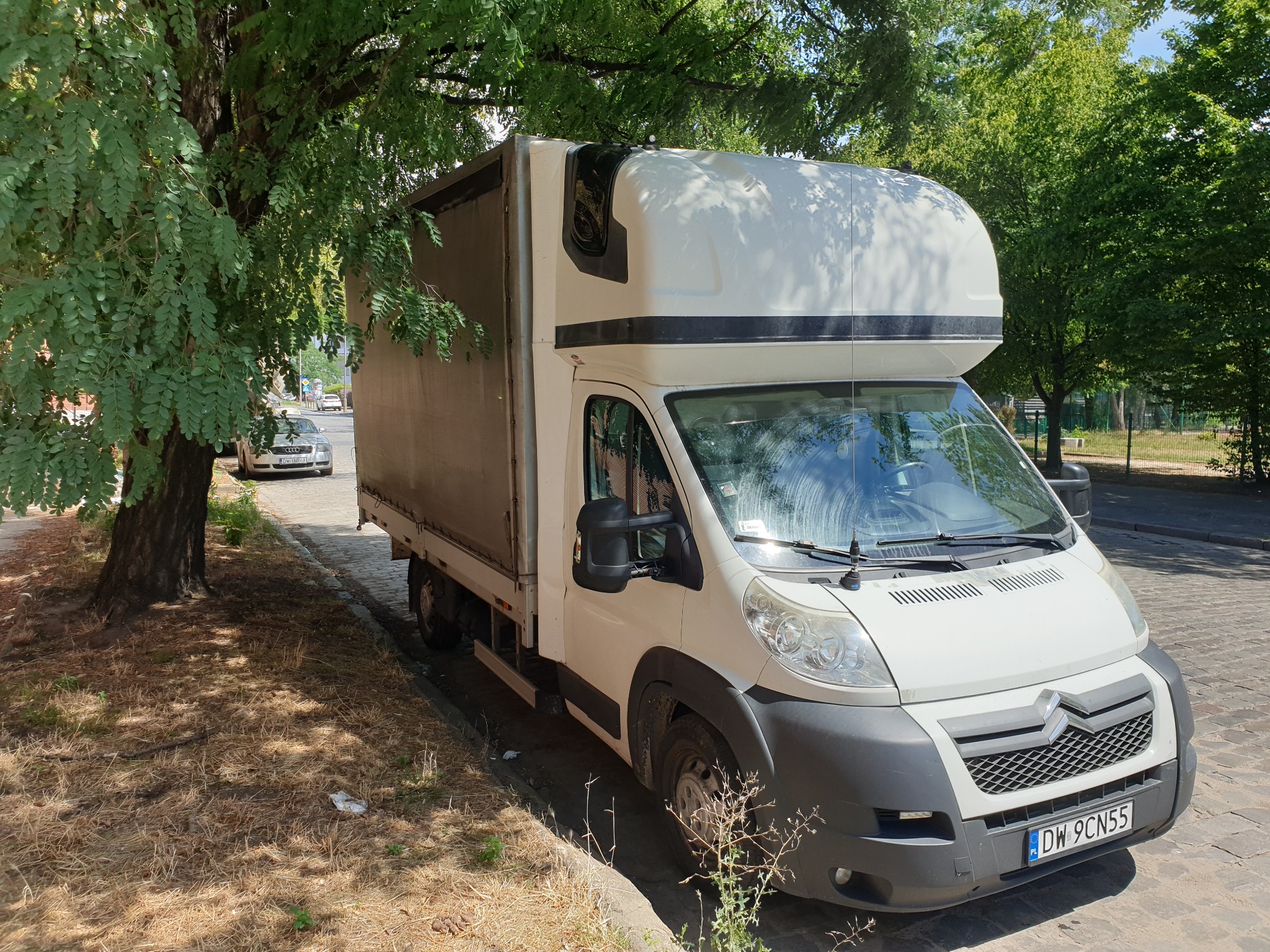 Nasze autko, jest całkiem pojemne.