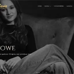 Strona internetowa studia fotograficznego fotodanusia.pl z Opola, prezentująca ofertę zdjęć portretowych.