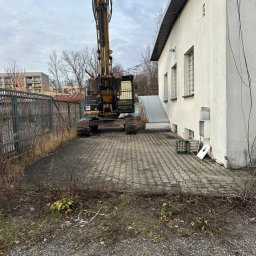 Rozbiórki budynków Kuśmierki 1