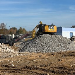 Rozbiórki budynków Kuśmierki 2