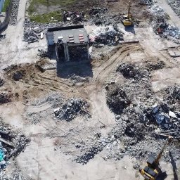 Rozbiórki budynków Kuśmierki 3