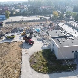 Rozbiórki budynków Kuśmierki 4