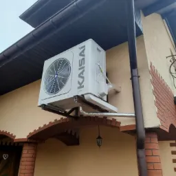 Powietrzno-Gruntowa pompa ciepła.