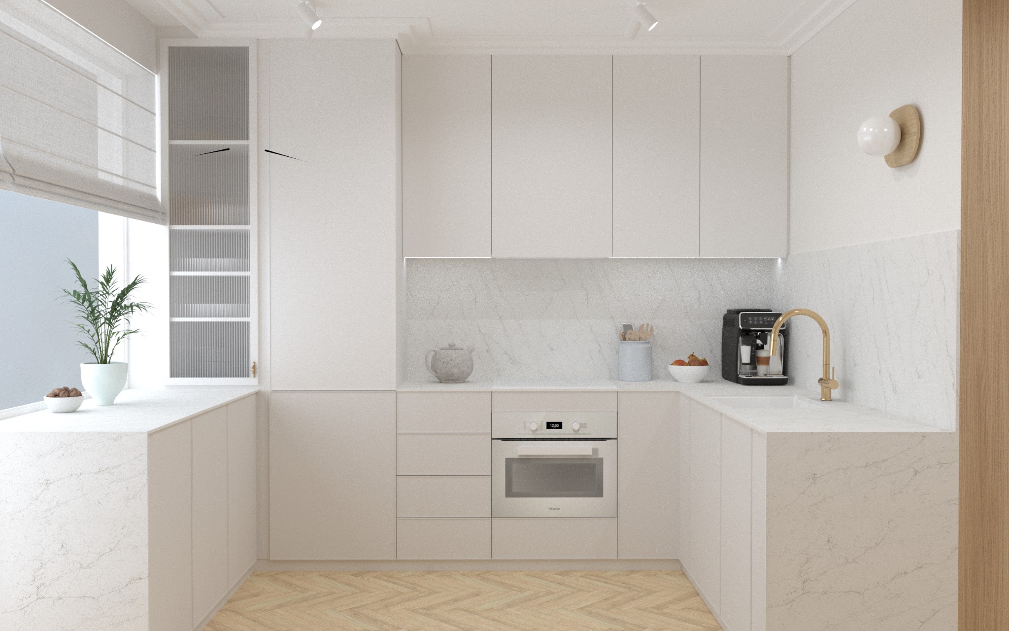 GDAŃSK BRZEŹNO projekt z nadzorem rynku wtórnego/ Wizualizacja