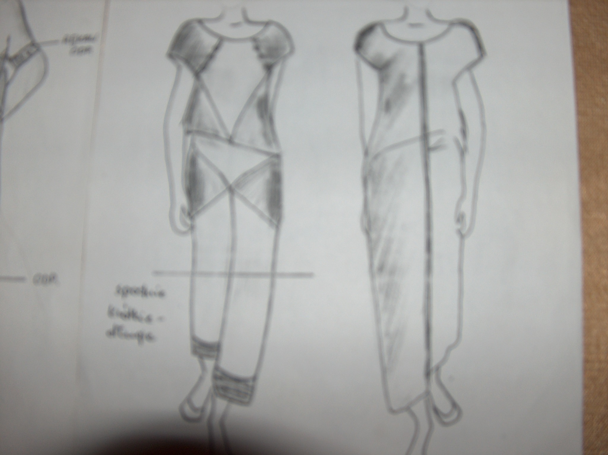 projekty konfekcji damskiej (odszyte wzory)