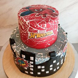 Piętrowy tort "Spiderman" 