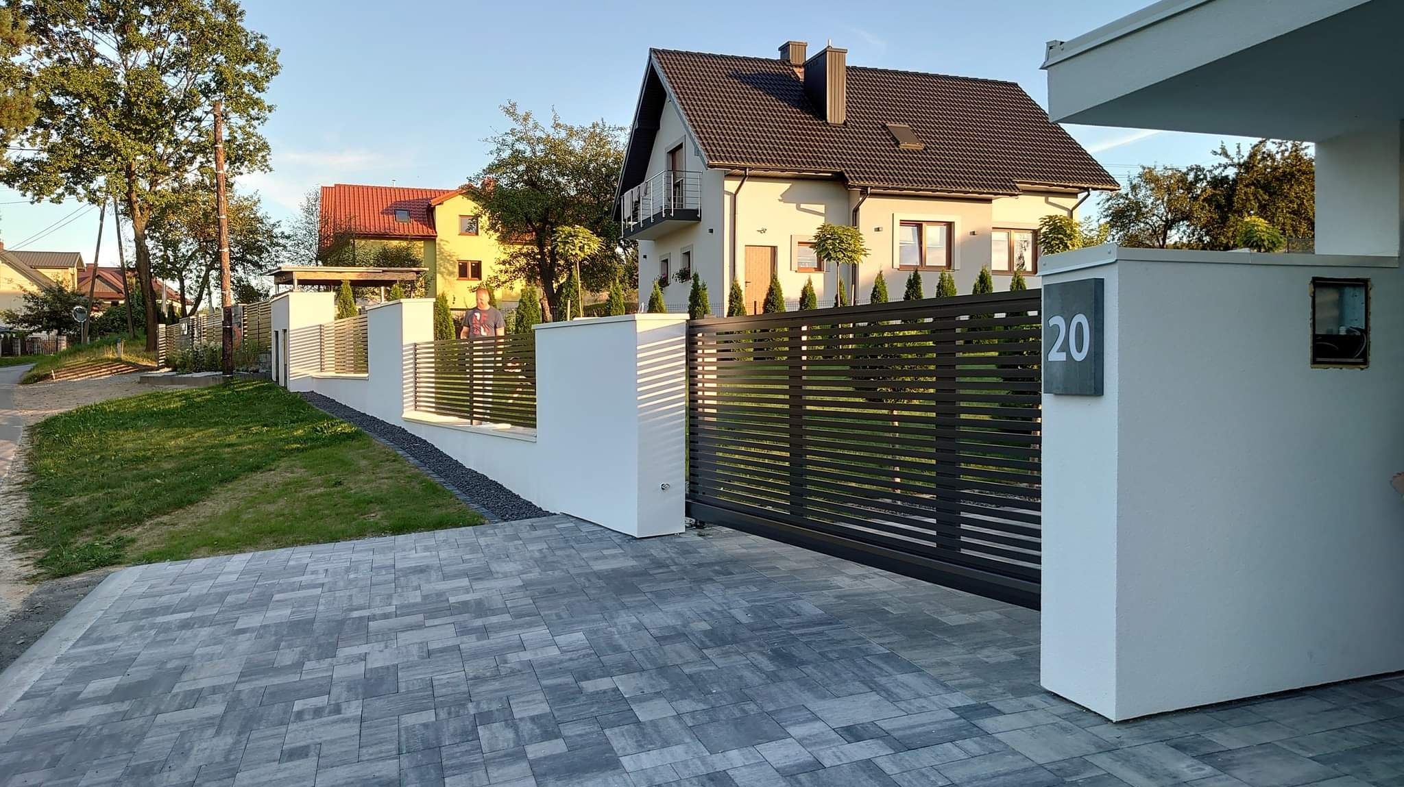 Nowoczesne ogrodzenia aluminiowe