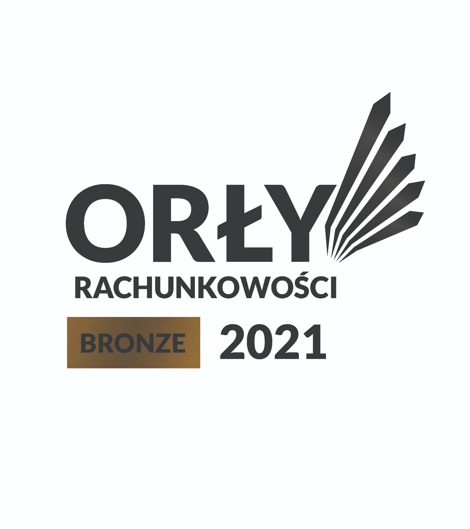Logo konkursu Orły Rachunkowości, nagroda Bronze 2021.