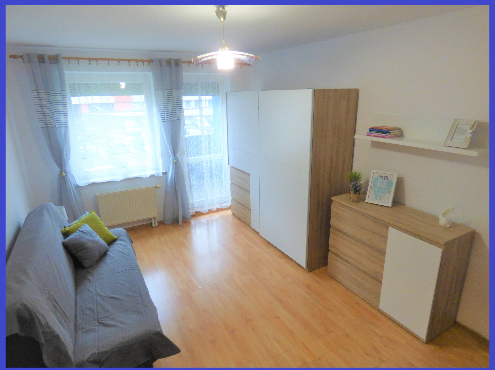 Odświeżona kawalerka na Krzykach