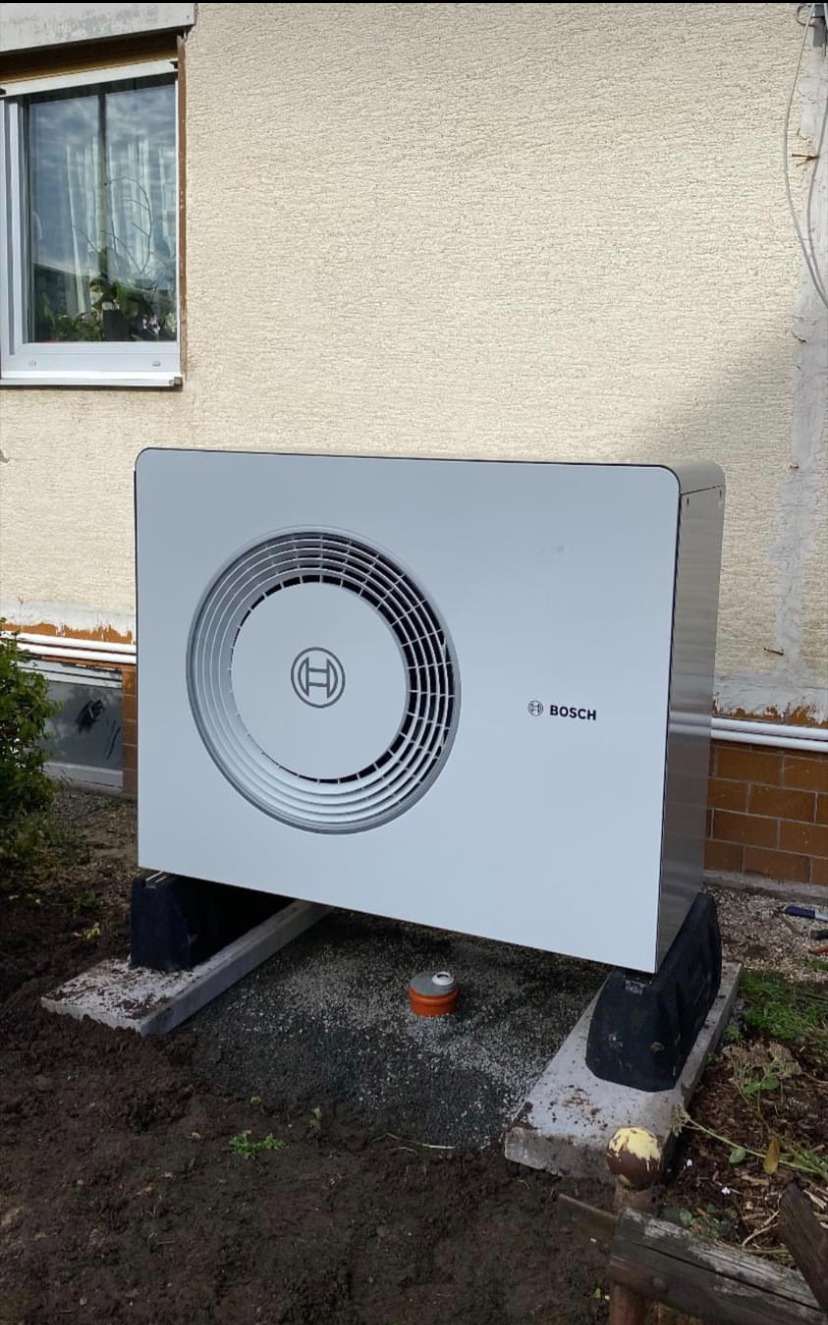 Montaż pompy ciepła BOSH