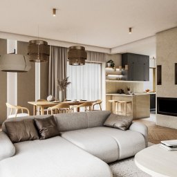 Projektowanie mieszkania Krościenko Wyżne 3