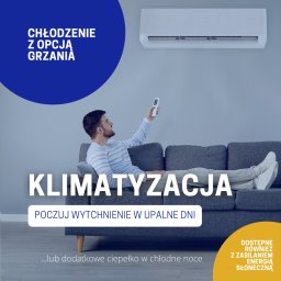 Branża: Montaż klimatyzacji
Zlecenie: Grafika reklamowa