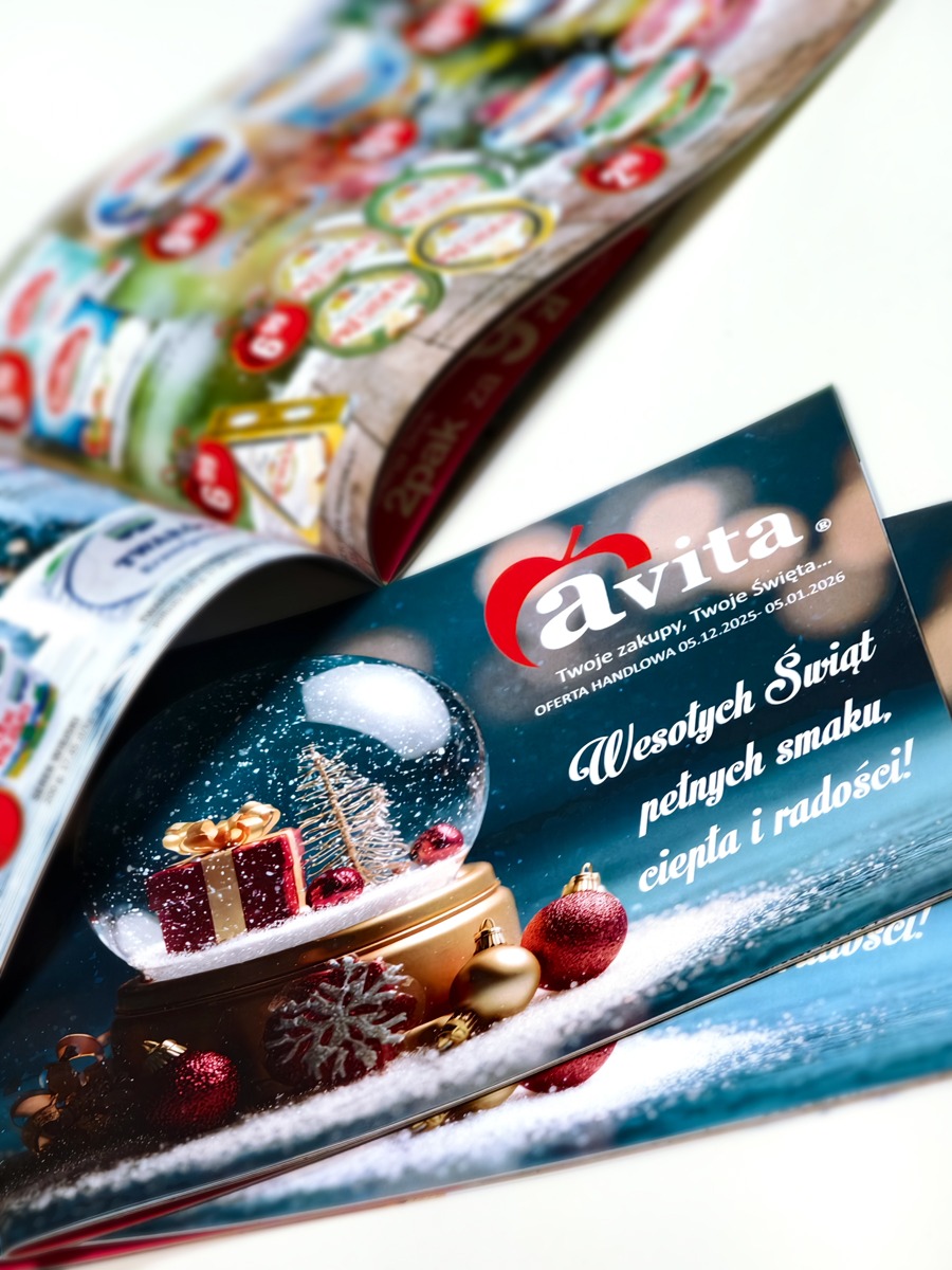 Katalog / gazetka promocyjna dla sieci sklepów z małopolski.