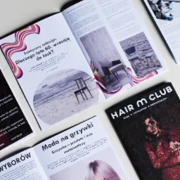 Projekt magazynu dla Hair M Club