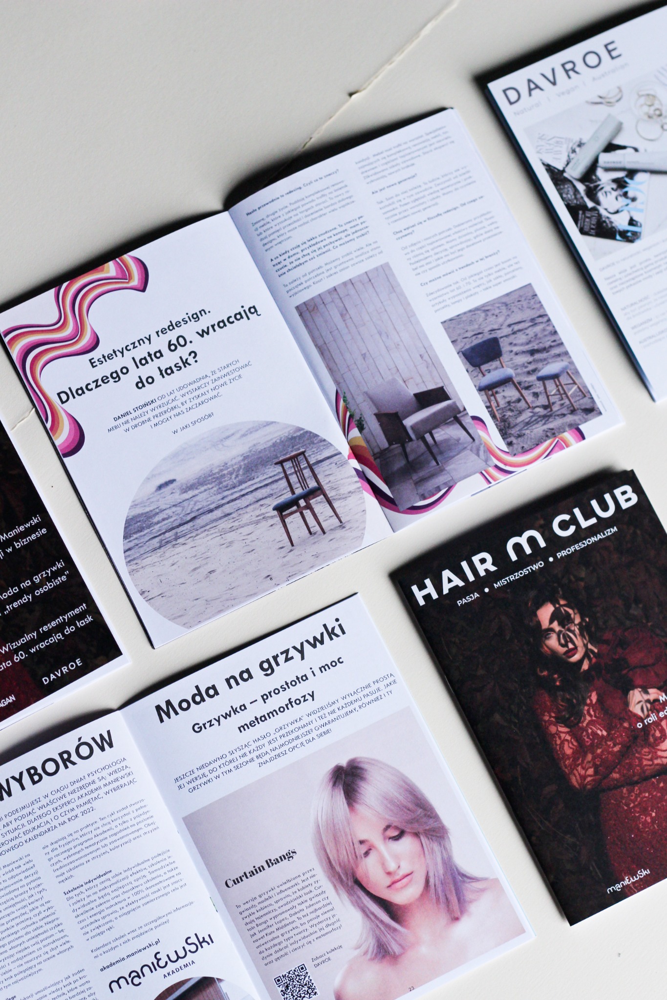 Projekt magazynu dla Hair M Club