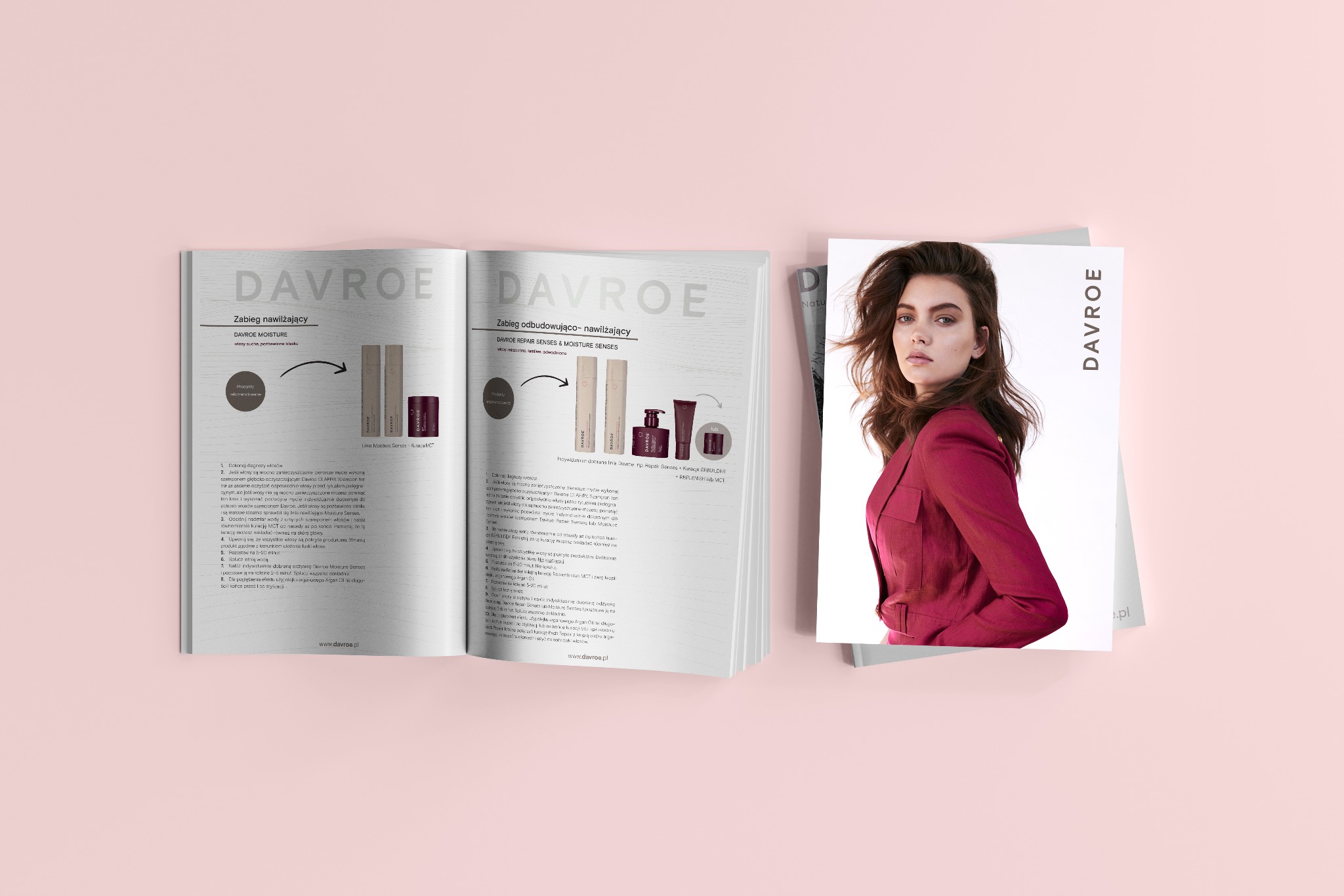 Projekt broszur opisu pielęgnacji