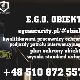 Najwyższy poziom bezpieczeństwa Państwa firmy. E.G.O. OBIEKT. Zapraszamy do współpracy.