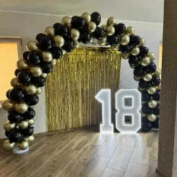 Dekoracja Świetlna na Imprezę Osiemnastkową!