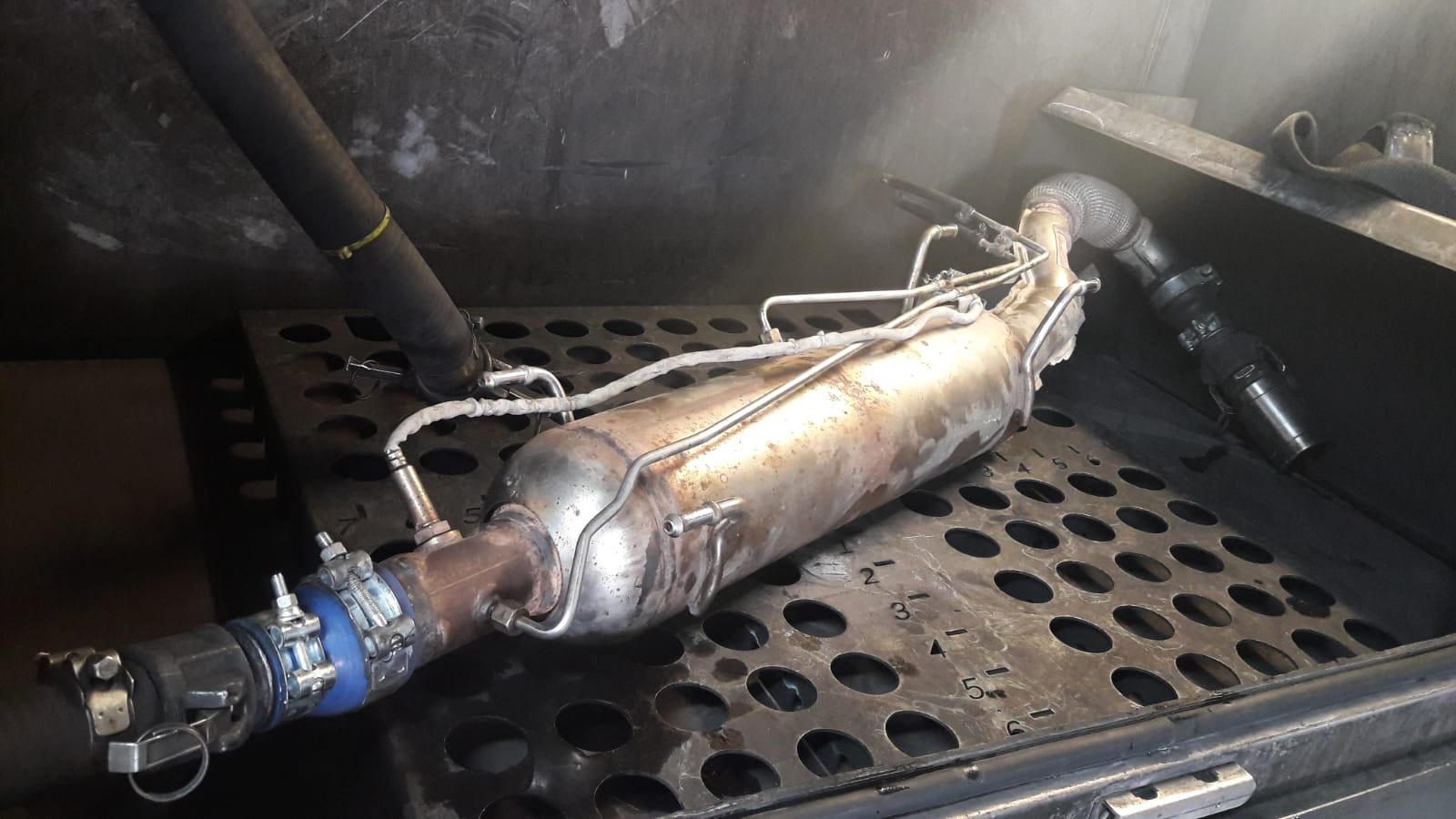 czyszczenie filtra w Citroen