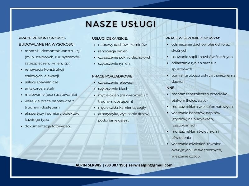 Nasze Usługi